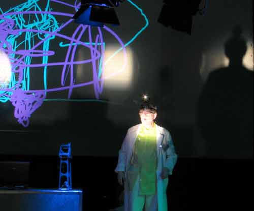 Albert Einstein bei seinem Unpraktischen Arzt